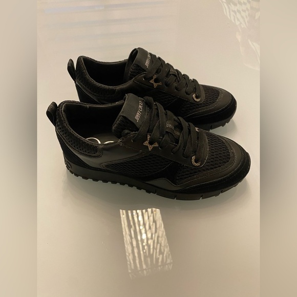 Jimmy Choo Women’s Black Sneakers size 36 - Picture 4 of 9